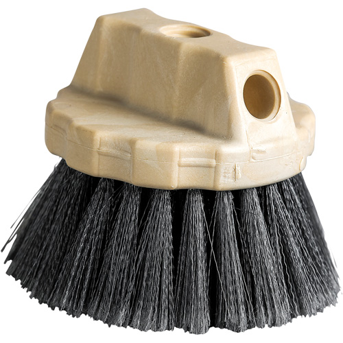 Brosse pour fen&ecirc;tres &agrave; soies fleur&eacute;es, 5" l, Soies Polypropyl&egrave;ne, Gris Mukwa Safety Services