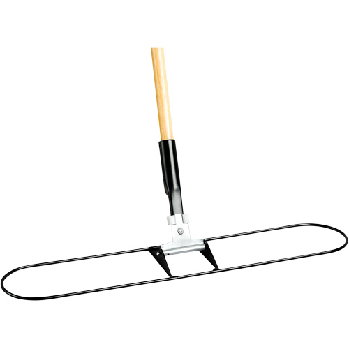 Support et manche pour vadrouille &agrave; &eacute;pousseter Clipper, 24", M&eacute;tal Mukwa Safety Services