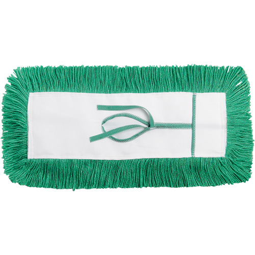 Vadrouille &agrave; &eacute;pousseter Static-H, Style &agrave; attacher, Nylon, 18" lo x 5" la Mukwa Safety Services