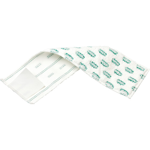 Tampon &agrave; vadrouille plat, R&eacute;cureur, Microfibre, 4-3/4" x 16" Mukwa Safety Services