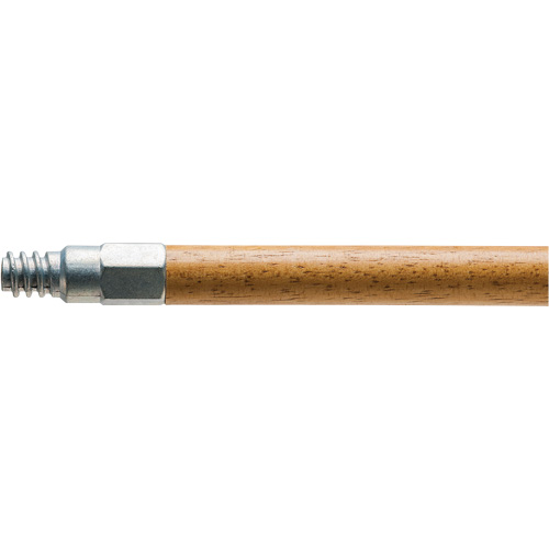 Manche en bois avec embout en m&eacute;tal, Bois, Pointe Filetage ACME, 1-1/8" dia, 60" lo Mukwa Safety Services