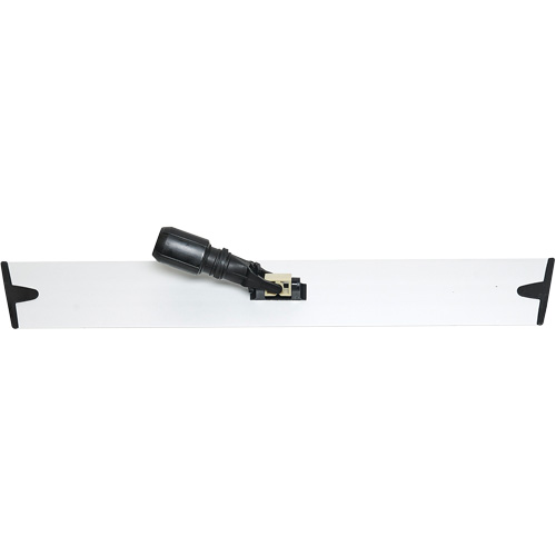 Microfiber Hook & Loop Dust Mop Frame, 24", Aluminum Mukwa Safety Services