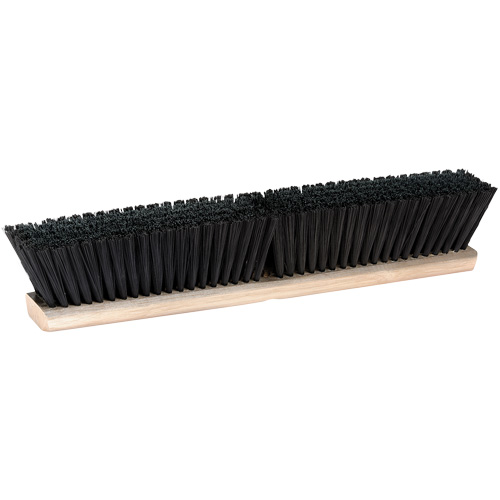 Push Broom Head, 18", Medium, Polypropylene Bristles Mukwa Safety Services