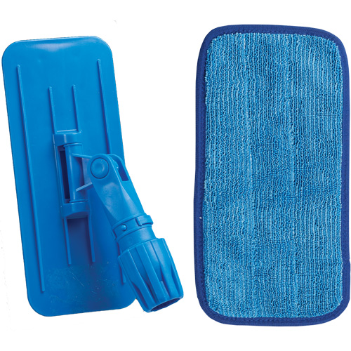 Wall Washing Mop & Frame, Microfibre, 11" L x 10" W Mukwa Safety Services