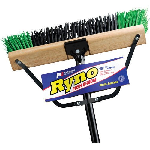 Balai-brosse &agrave; manche renforc&eacute; Ryno, 18", Ferme, Soies PVC Mukwa Safety Services