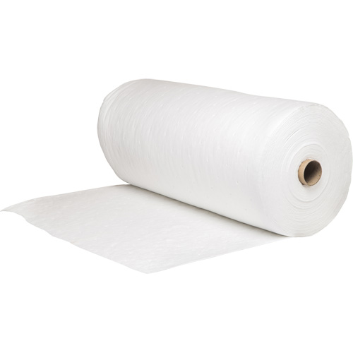 Petroleum Sorbent Pad, Heavyweight, 131.234' L x 38" W, 78.6 gal. Absorbancy Mukwa Safety Services