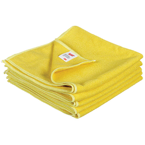 Scotch-Brite High Performance Cleaning Cloth, Microfibre, Yellow Mukwa Safety Services