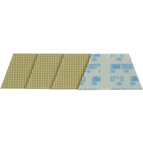 Trizact Diamond TZ Abrasive Pad, Grinding/Polish, Blue Mukwa Safety Services