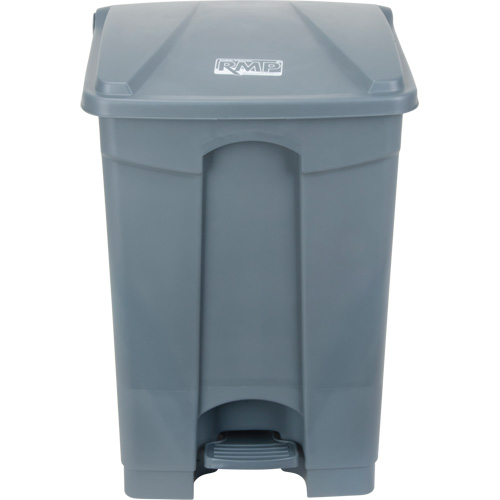 Poubelle &agrave; p&eacute;dale, Plastique, Capacit&eacute; 12 gal. US Mukwa Safety Services