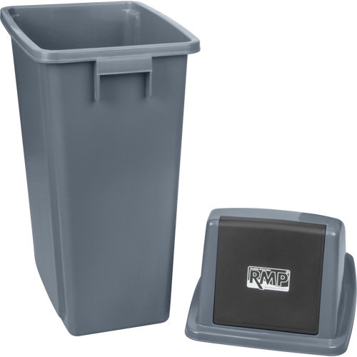 Poubelle, Plastique, 15 gal. US Mukwa Safety Services