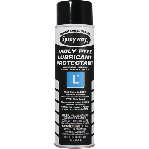 Lubrifiant protecteur au molybd&egrave;ne et PTFE L3, Canette a&eacute;rosol Mukwa Safety Services