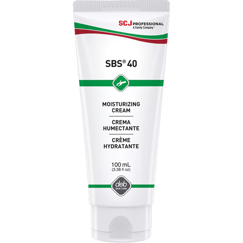Cr&egrave;me hydratante pour la peau SBS 40, Tube, 100 ml Mukwa Safety Services
