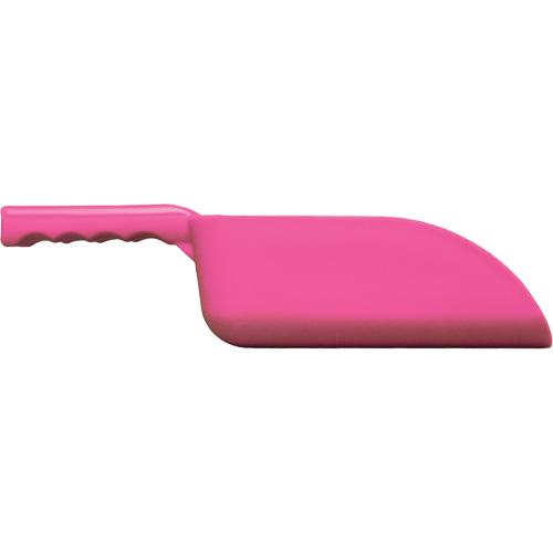 Small Hand Scoop, Plastic, Pink, 32 oz. Mukwa Safety Services