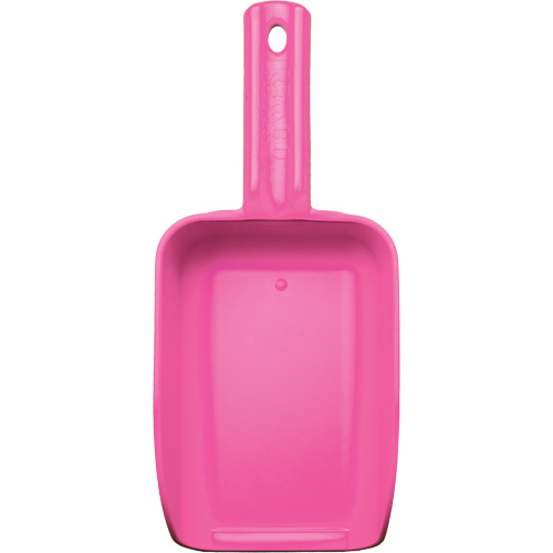 Small Hand Scoop, Plastic, Pink, 32 oz. Mukwa Safety Services