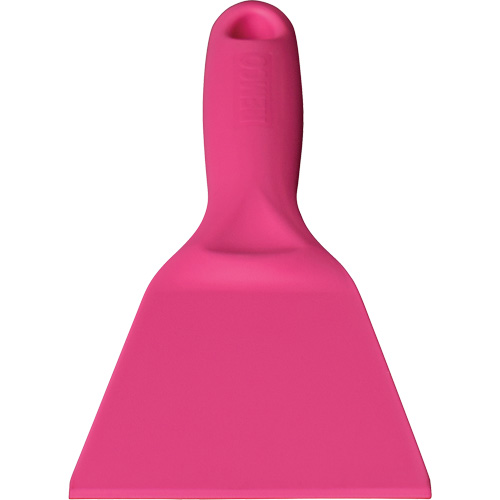 Plastic Scraper, Pink, 3" W x 8" L Mukwa Safety Services