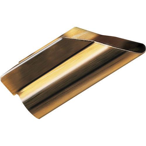 Pi&egrave;ce de rechange pour raclette en laiton pour vitres Mukwa Safety Services