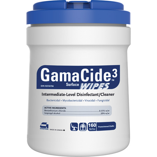 GermiCide3  Multi-Surface Disinfectant, 160 Count Mukwa Safety Services
