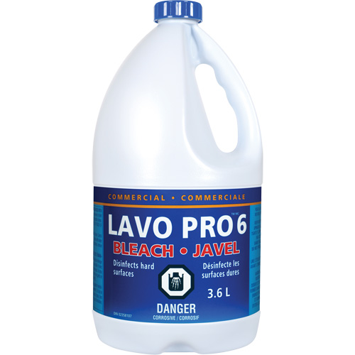 Liquid Bleach, 3.6 L, Jug Mukwa Safety Services
