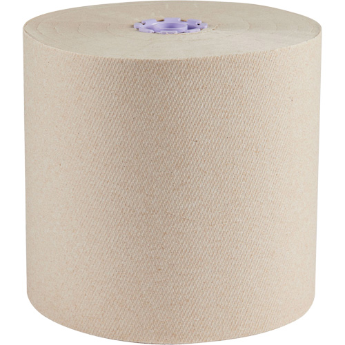 Essuie-mains bruns en fibres recycl&eacute;es &agrave; 100 % &agrave; enroulement serr&eacute; Essential, 1 pli, Standard, 700' lo Mukwa Safety Services