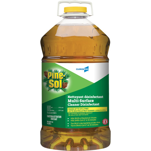 Pine Sol&reg; Multi-Surface Cleaner, 4.25 L, Jug Mukwa Safety Services
