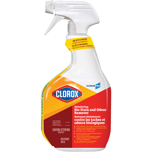 Disinfecting Bio Stain & Odour Remover, 946 ml, Trigger Bottle Mukwa Safety Services