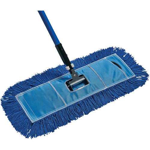 Vadrouille &agrave; &eacute;pousseter &eacute;conomique, Style &agrave; enfiler, Fil, 24" lo x 5" la Mukwa Safety Services