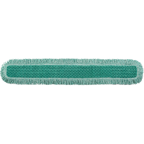 Tampon avec frange pour vadrouille &agrave; &eacute;pousseter Hygen, Style Boucles et crochets, Microfibre, 52" lo x 9" la Mukwa Safety Services