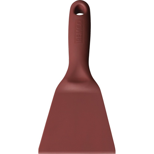 Metal Detectable Scraper, Red, 3" W x 8" L Mukwa Safety Services