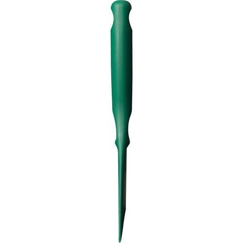 Grand grattoir perceptible par d&eacute;tecteur de m&eacute;tal, Vert, 4-1/4" la x 10" lo Mukwa Safety Services