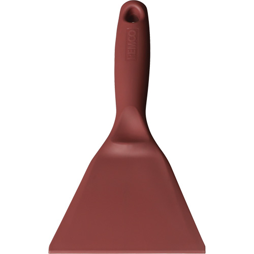 Grand grattoir perceptible par d&eacute;tecteur de m&eacute;tal, Rouge, 4-1/4" la x 10" lo Mukwa Safety Services