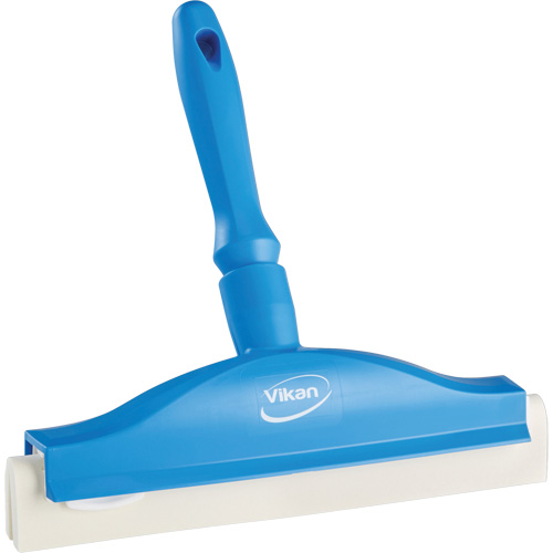 Raclette de paillasse avec lame en mousse, 10", Bleu Mukwa Safety Services