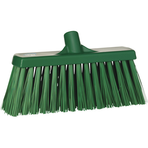 Balai-brosse robuste, Crins Ferme, 13", Polyester, Vert Mukwa Safety Services