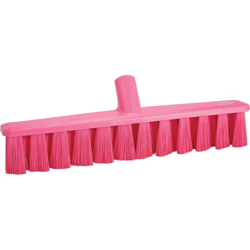 UST Push Broom, Medium Bristles, 15-1/4", Polyester, Pink Mukwa Safety Services