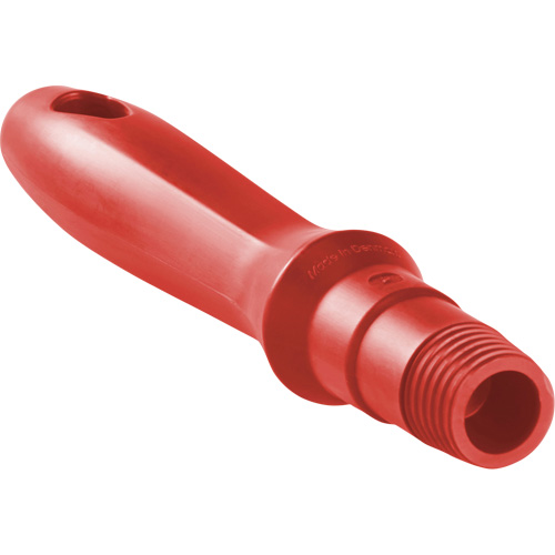 Mini manche, Brosse/Support &agrave; tampon/Grattoir/Raclette, Rouge, Standard, 6-1/4" lo Mukwa Safety Services