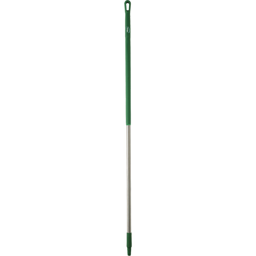 Handle, Broom/Brush/Pad Holder/Scraper/Squeegee, Green, Ergonomic, 59" L Mukwa Safety Services