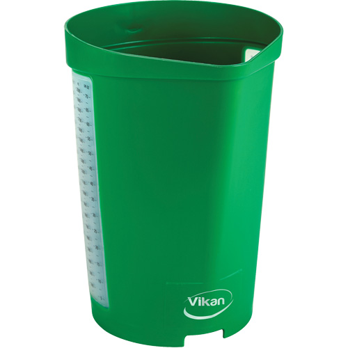 Cruche gradu&eacute;e, Plastique, Vert, 65 oz Mukwa Safety Services