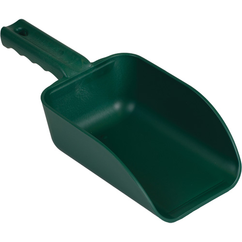 Metal Detectable Hand Scoop, Plastic, Green, 32 oz. Mukwa Safety Services