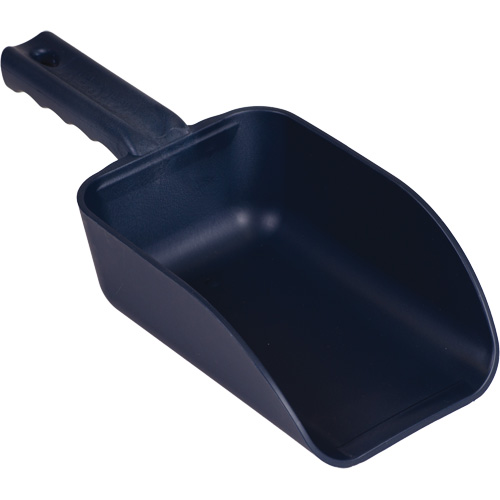 Metal Detectable Hand Scoop, Plastic, Blue, 32 oz. Mukwa Safety Services