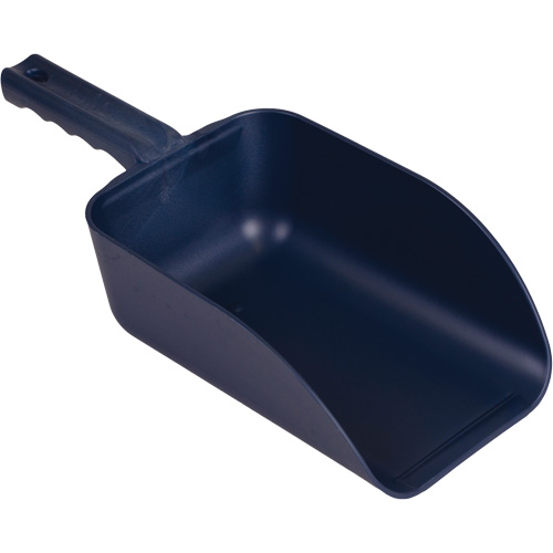 Metal Detectable Hand Scoop, Plastic, Blue, 82 oz. Mukwa Safety Services