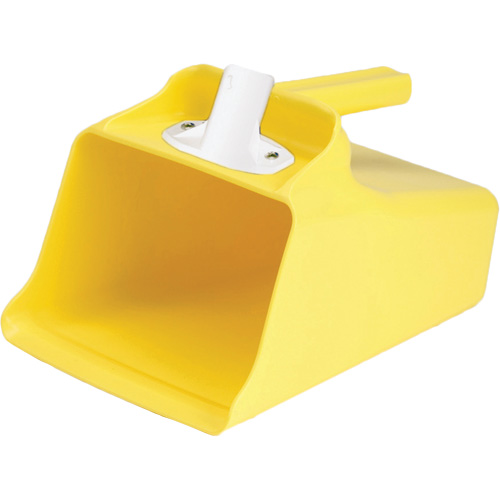 Grande pelle &agrave; main &agrave; puiser, Plastique, Jaune, 128 oz. Mukwa Safety Services