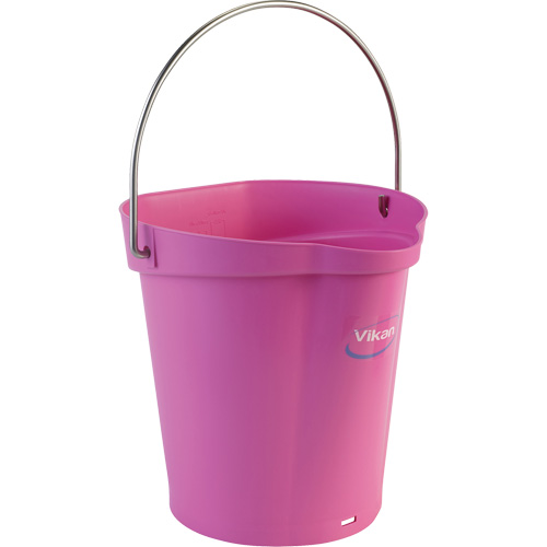 Pail, Pink, 1.5 US Gal. Mukwa Safety Services