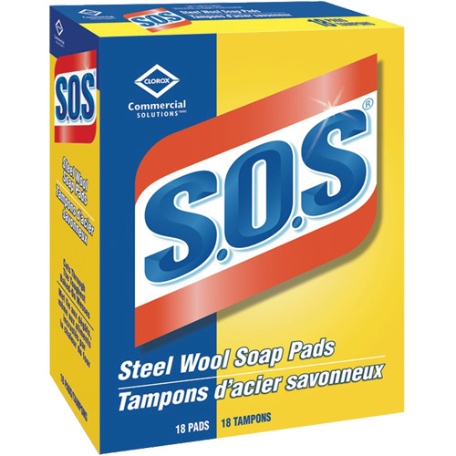S.O.S&reg; Steel Wool Pads Mukwa Safety Services