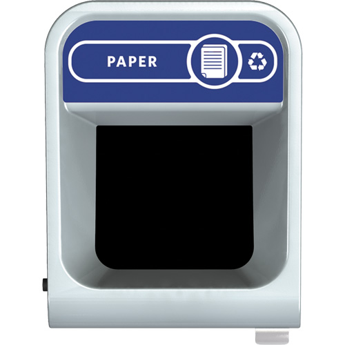 Conteneur pour d&eacute;chets de papier Configure, Vrac/Bord de rue/De bureau, Acier, 23 gal. US Mukwa Safety Services