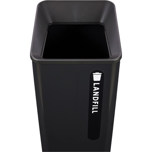 Bac d'ordures destin&eacute;s &agrave; l'enfouissement Sustain, Plastique/Acier, 23 gal. US Mukwa Safety Services