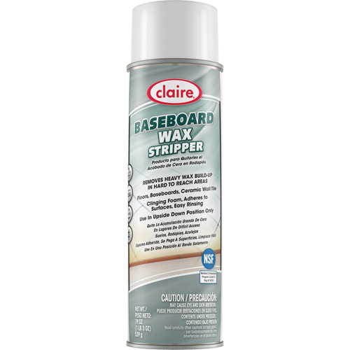Baseboard Cleaner & Wax Stripper, 19 oz., Can Mukwa Safety Services