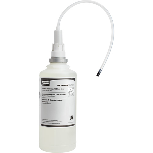 Recharge de savon mousse sans parfum ni colorant pour les mains OneShot, Mousse, 1600 ml, Sans parfum Mukwa Safety Services