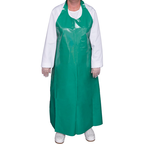 Tablier Top Dog de 8 mil, Polyur&eacute;thane, 45" lo x Vert Mukwa Safety Services