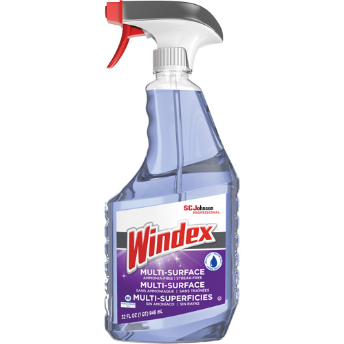 Nettoyant pour surfaces multiples sans ammoniaque Windex, 946 ml, Bouteille &agrave; g&acirc;chette Mukwa Safety Services