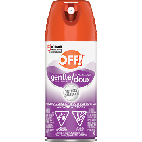 Off!&reg; Gentle Insect Repellent, DEET Free, Aerosol, 142 g Mukwa Safety Services