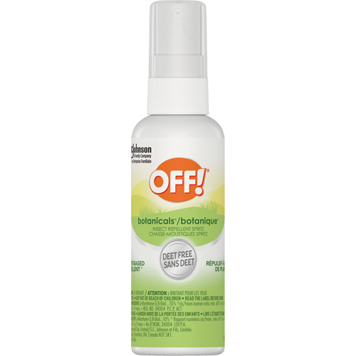 R&eacute;pulsif &agrave; insectes Botanicals Off!, Sans DEET, Vaporisateur, 118 ml Mukwa Safety Services
